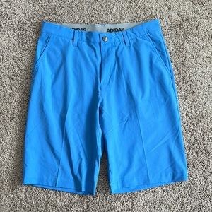 Adidas golf shorts blue